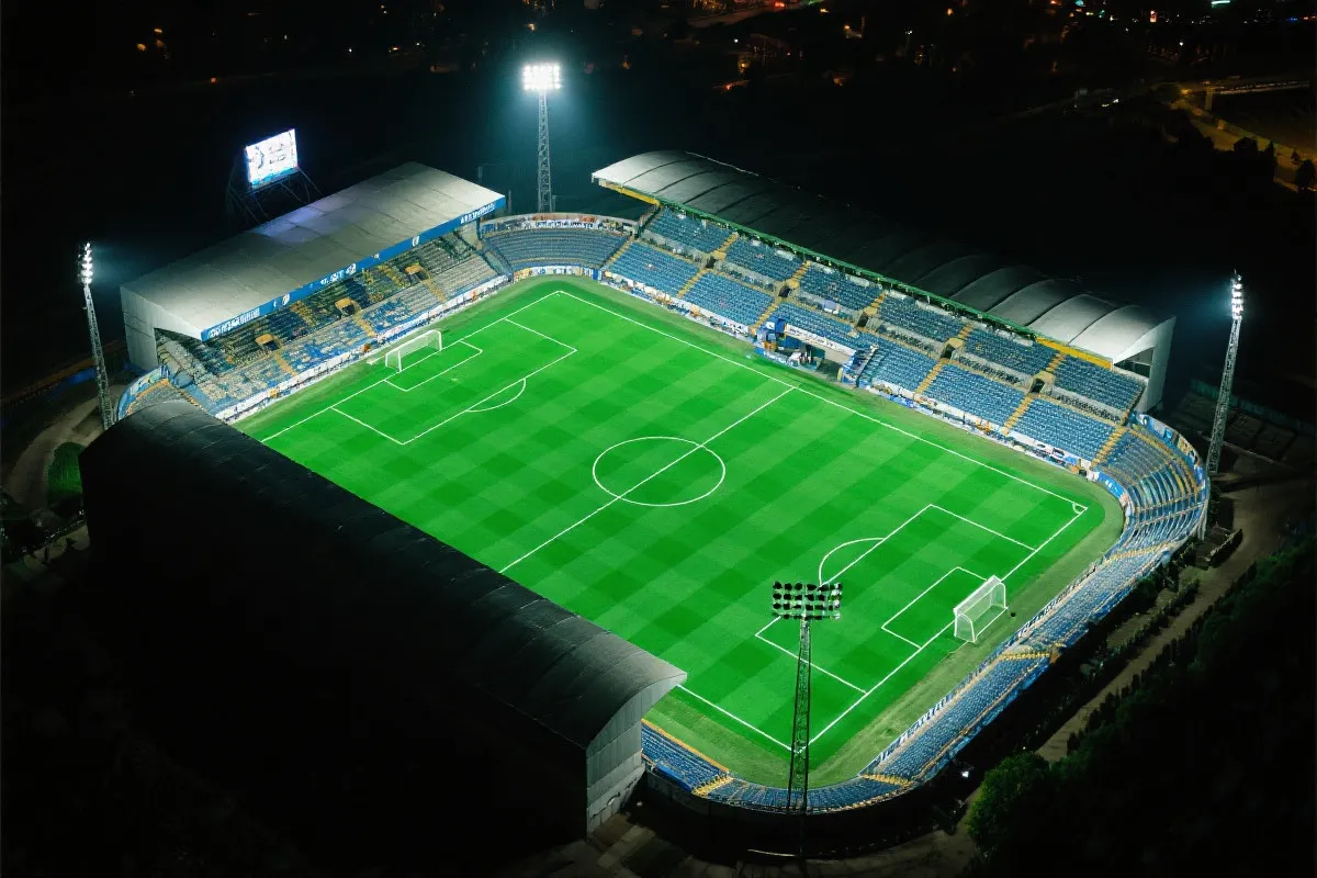 世界杯赛场航拍图