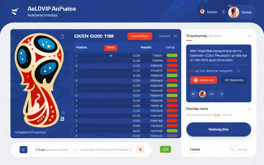 世界杯比分界面预览